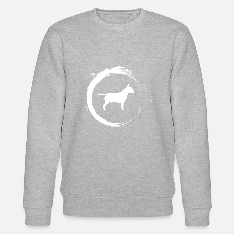 Bull Terrier - Sweat bio CHANGER Stanley/Stella Unisexe - gris chiné