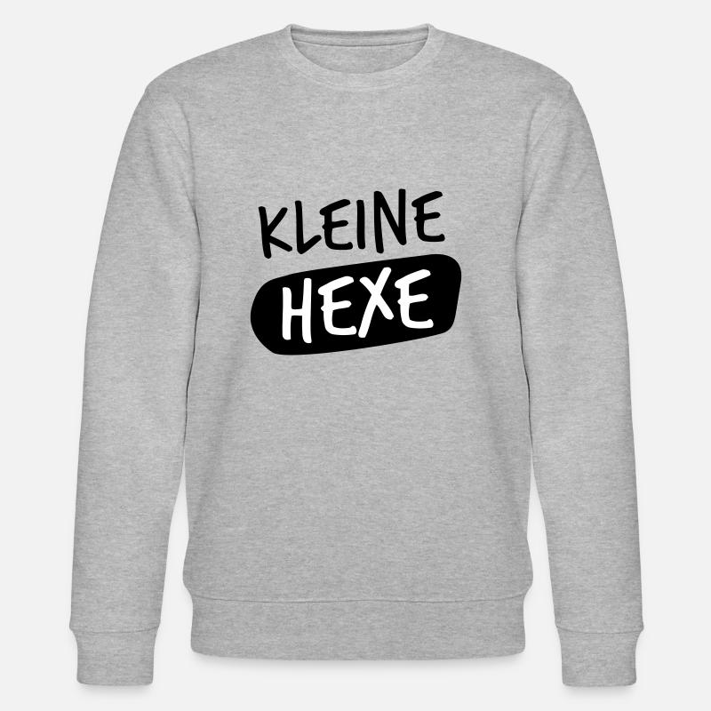 kleine hexe - Stanley/Stella Unisex Bio-Sweatshirt CHANGER - Grau meliert