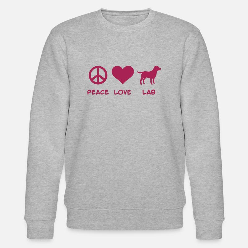 Labrador - Sweat bio CHANGER Stanley/Stella Unisexe - gris chiné