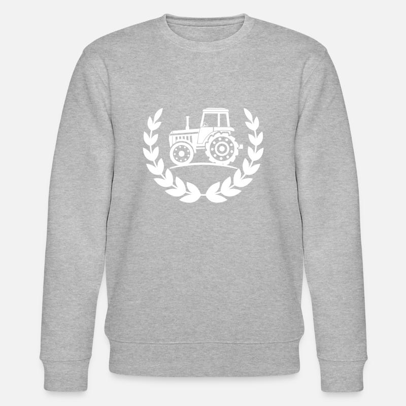 Traktor - Stanley/Stella Unisex Bio-Sweatshirt CHANGER  - Grau meliert