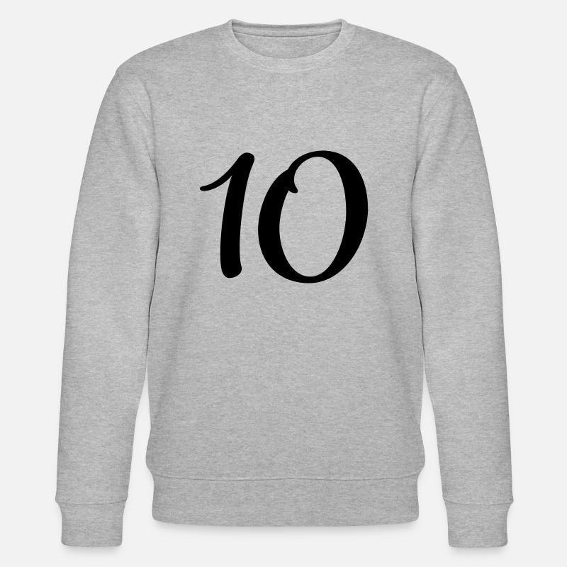 10 - Stanley/Stella Unisex Bio-Sweatshirt CHANGER  - Grau meliert