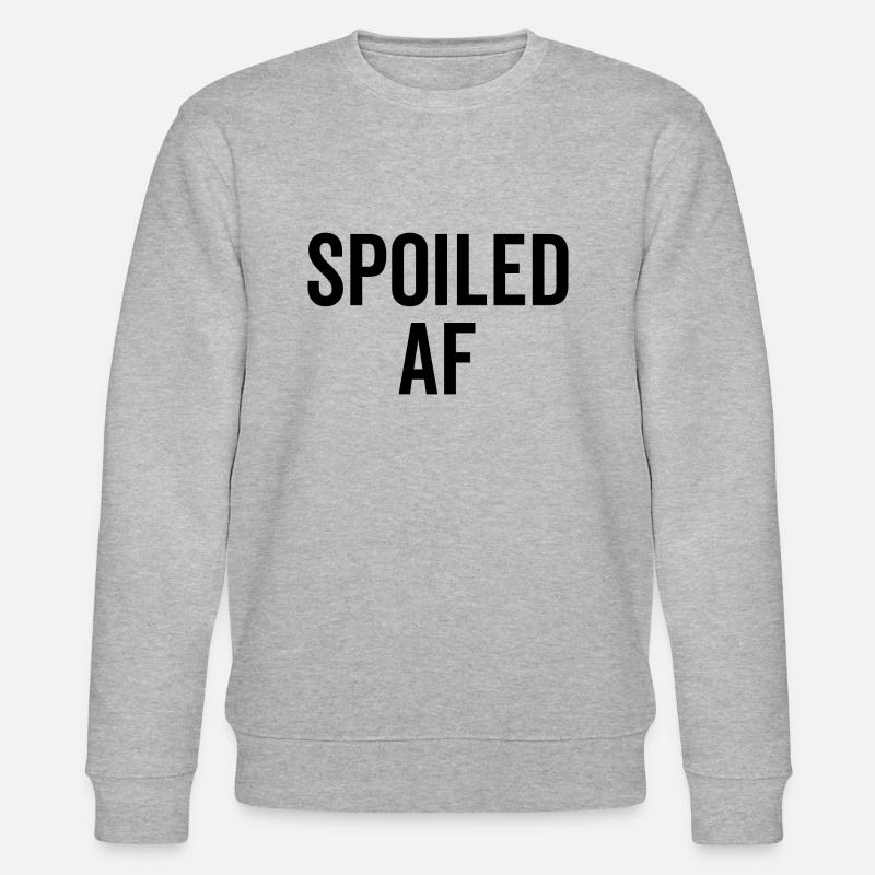 Verdorbener AF - Stanley/Stella Unisex Bio-Sweatshirt CHANGER  - Grau meliert