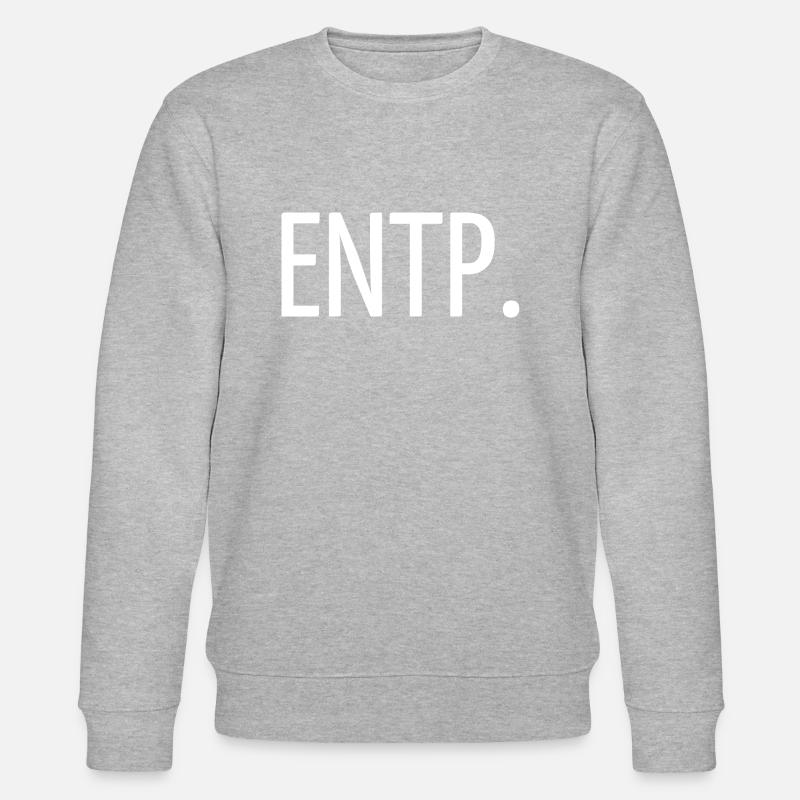 ENTP. - Sweat bio CHANGER Stanley/Stella Unisexe - gris chiné