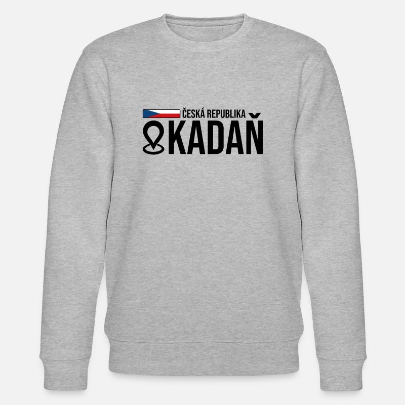 Erzgebirge Tschechien Kadaň - Stanley/Stella Unisex Bio-Sweatshirt CHANGER - Grau meliert