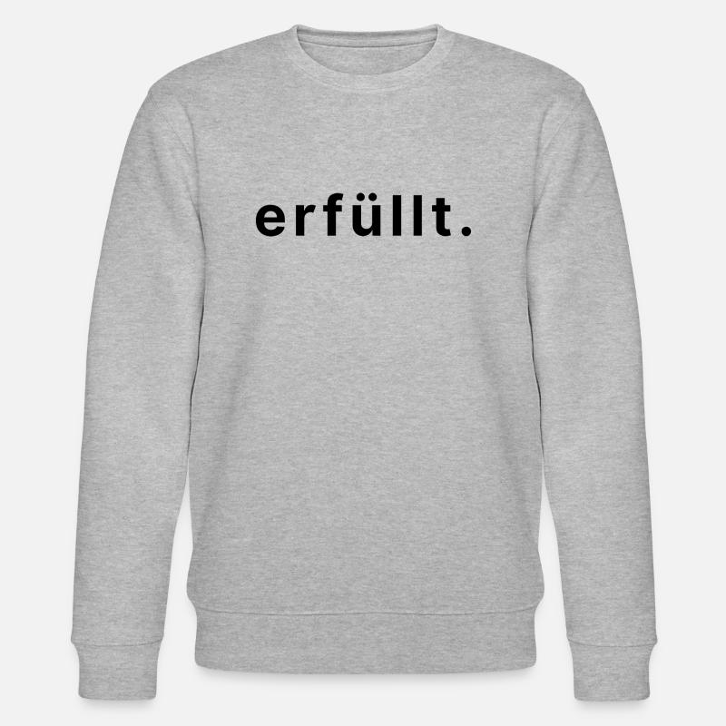 erfüllt. - Stanley/Stella Unisex Bio-Sweatshirt CHANGER  - Grau meliert