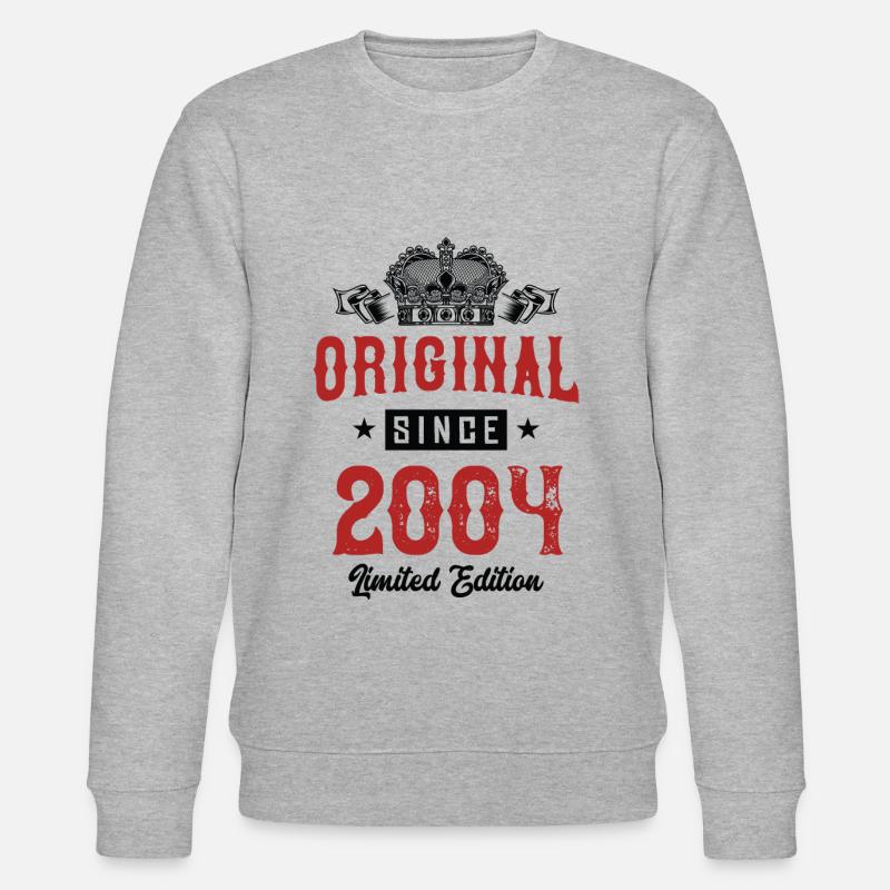 2004 Édition Limitée - Sweat bio CHANGER Stanley/Stella Unisexe - gris chiné