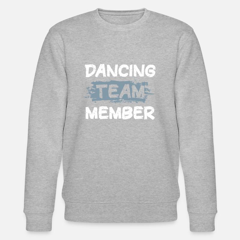 Dancing Team - Stanley/Stella Unisex Bio-Sweatshirt CHANGER  - Grau meliert
