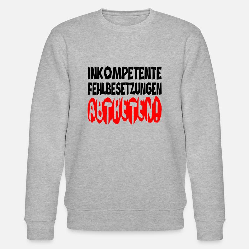 Abtreten - Stanley/Stella Unisex Bio-Sweatshirt CHANGER  - Grau meliert