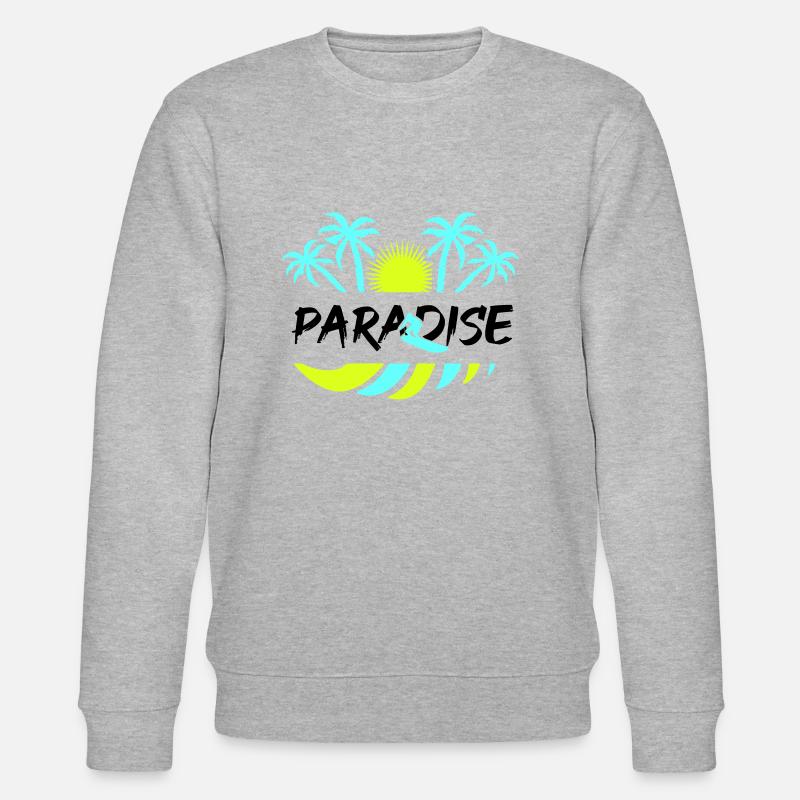 Paradis du surf - Sweat bio CHANGER Stanley/Stella Unisexe - gris chiné
