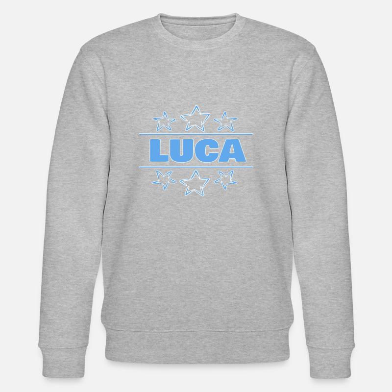 Sterne Luca - Stanley/Stella Unisex Bio-Sweatshirt CHANGER  - Grau meliert