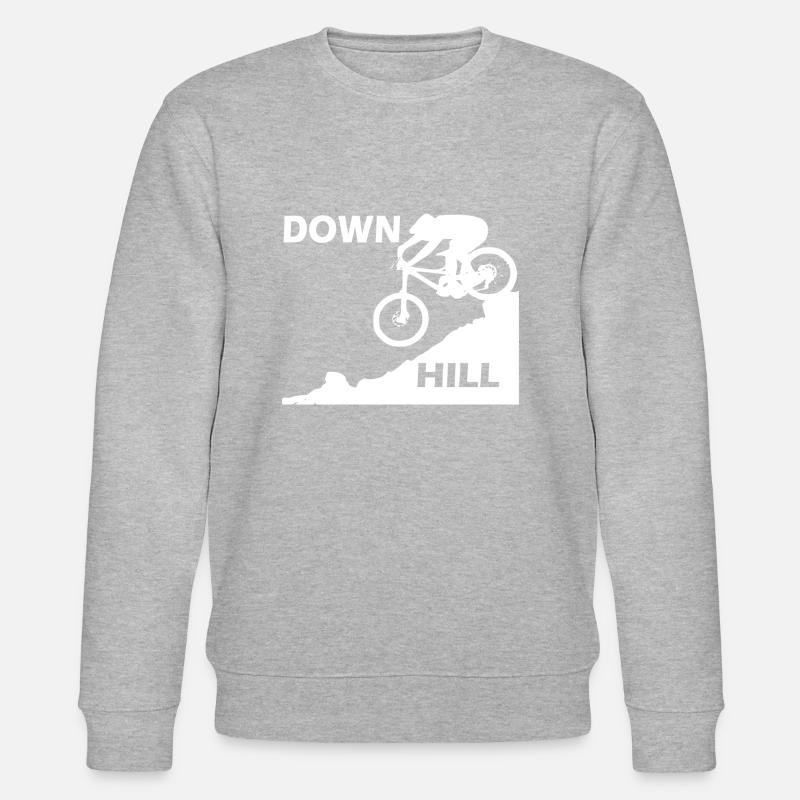 Downhill - Stanley/Stella Unisex Bio-Sweatshirt CHANGER  - Grau meliert