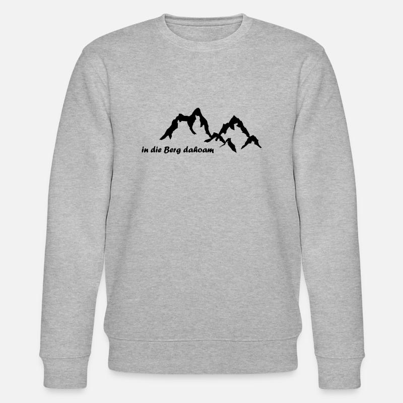 au berg dahoam - Sweat bio CHANGER Stanley/Stella Unisexe - gris chiné