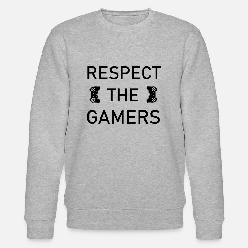 Game Gaming PC - Stanley/Stella Unisex Bio-Sweatshirt CHANGER  - Grau meliert
