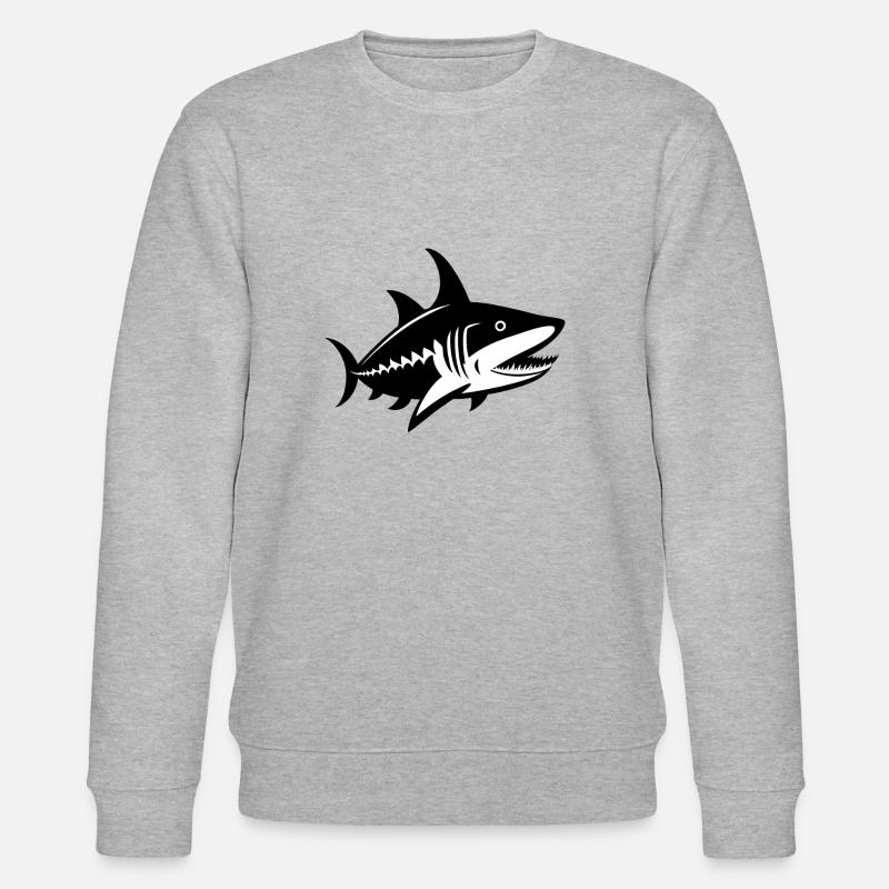 Requin - Sweat bio CHANGER Stanley/Stella Unisexe - gris chiné