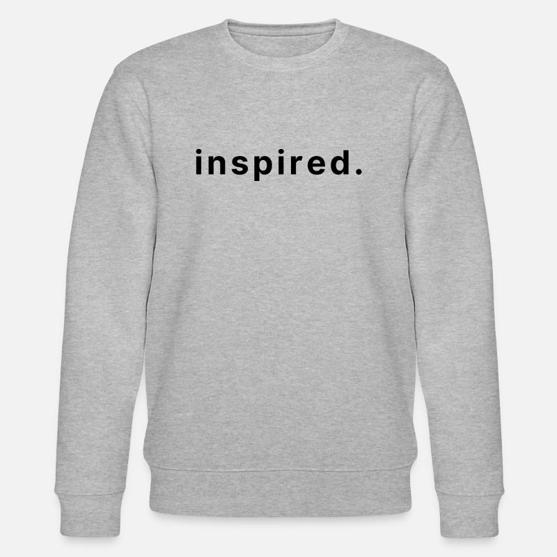 inspired. - Stanley/Stella Unisex Bio-Sweatshirt CHANGER  - Grau meliert