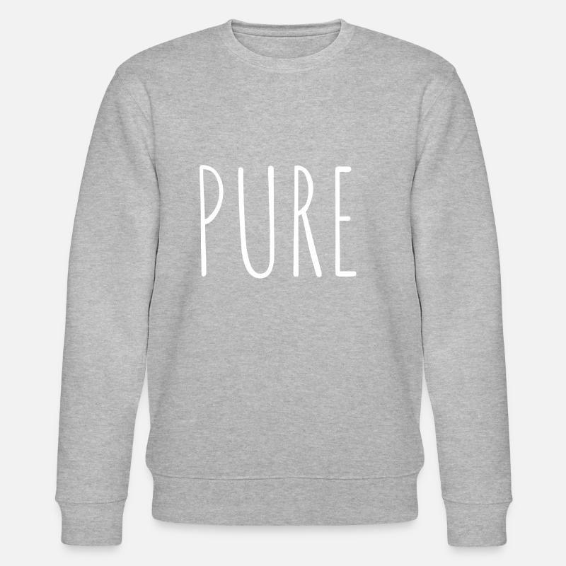 pure - Stanley/Stella Unisex Bio-Sweatshirt CHANGER  - Grau meliert
