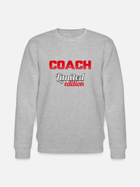 COACH LIMITED EDITION - Stanley/Stella CHANGER Unisex Organic Sweatshirt - heather grey