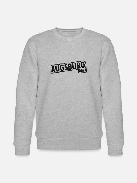 Augsburg 0821 Vorwahl - Stanley/Stella Unisex Bio-Sweatshirt CHANGER - Grau meliert