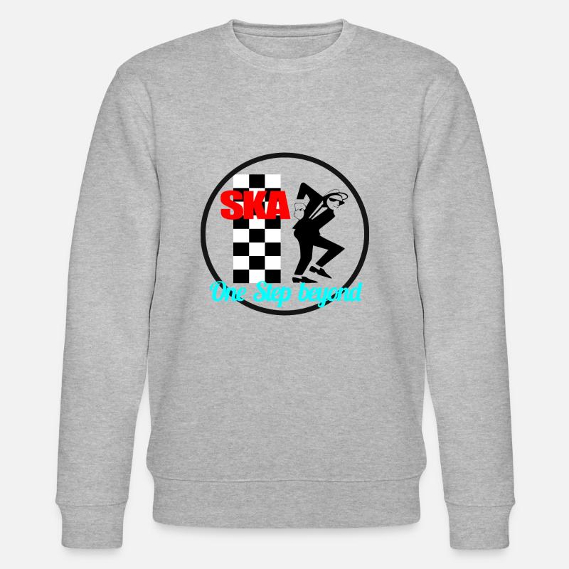 Ska Patch - Sweat bio CHANGER Stanley/Stella Unisexe - gris chiné