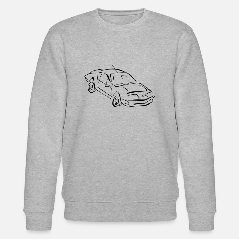 Voiture alpine - Sweat bio CHANGER Stanley/Stella Unisexe - gris chiné