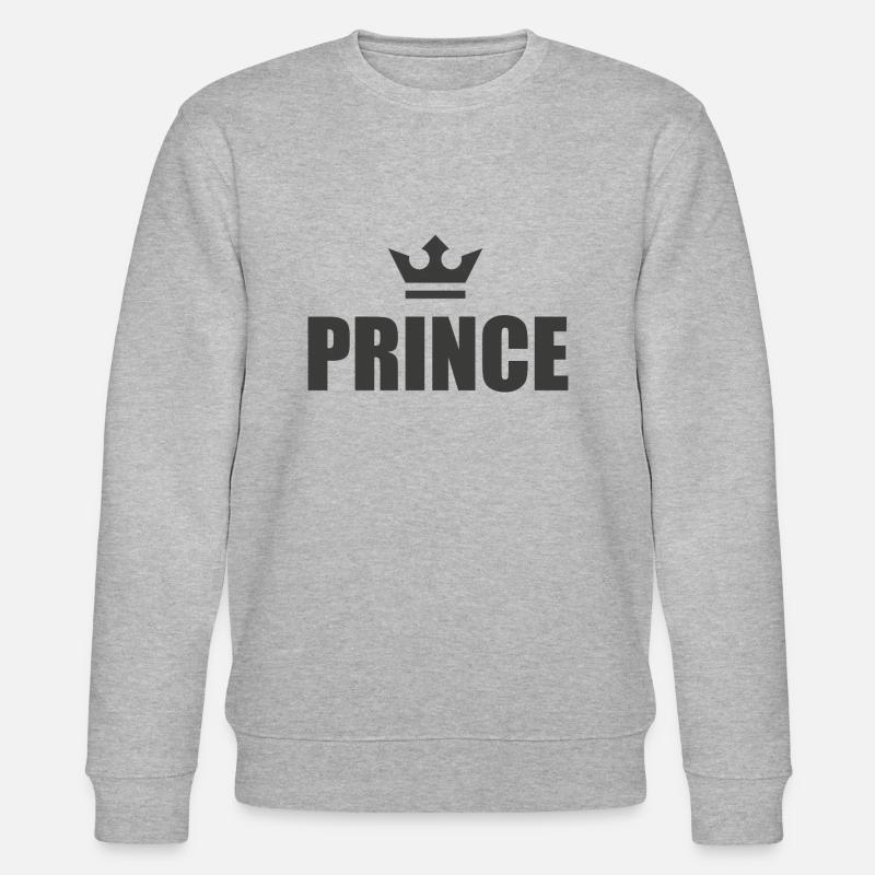 Prince - Stanley/Stella Unisex Bio-Sweatshirt CHANGER  - Grau meliert