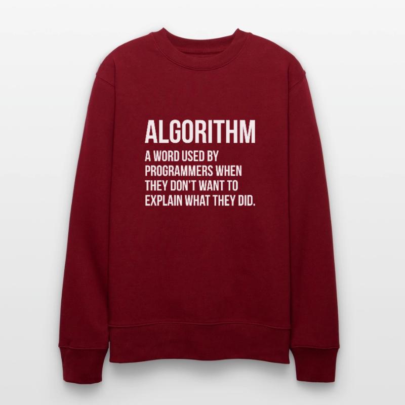 Algorithm Programming Informatic Gift Stanley/Stella CHANGER Unisex Organic Sweatshirt