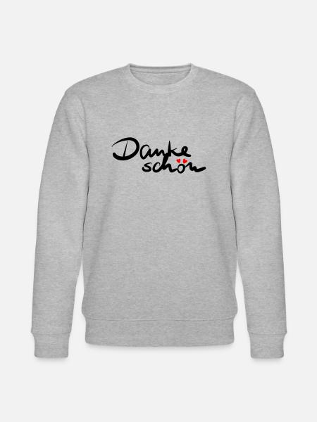 Dankeschön - Stanley/Stella Unisex Bio-Sweatshirt CHANGER  - Grau meliert