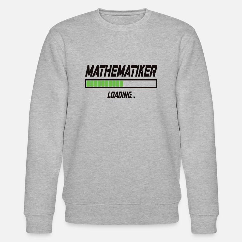 Mathematiker Loading... - Stanley/Stella Unisex Bio-Sweatshirt CHANGER  - Grau meliert