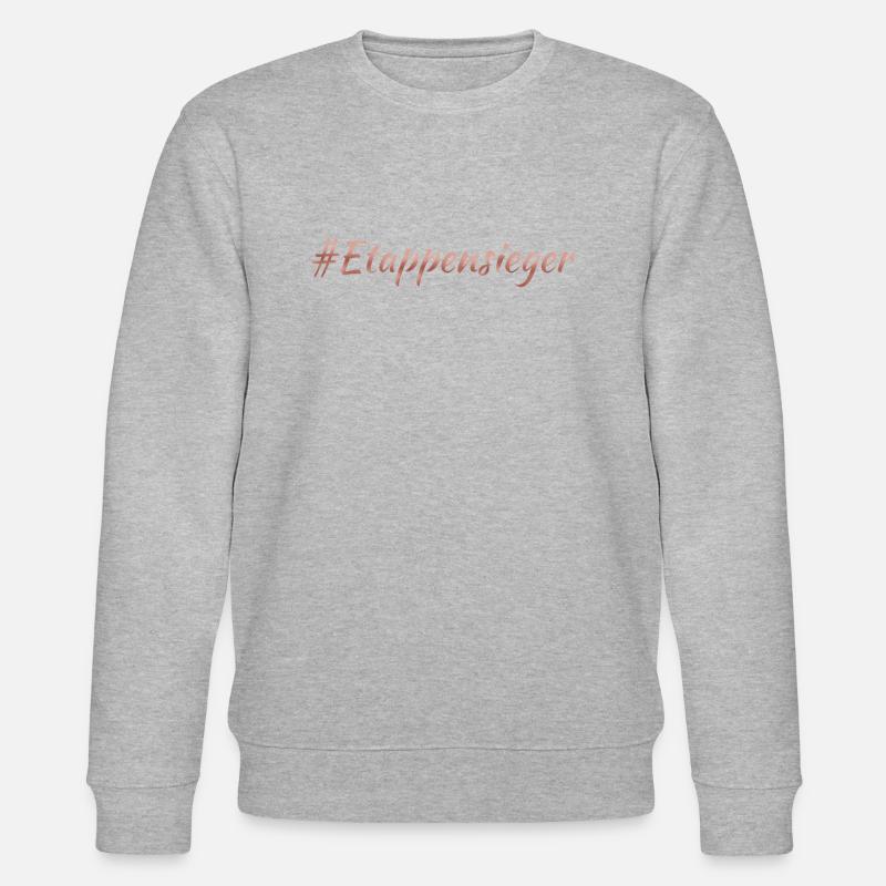 Etappensieger - Stanley/Stella Unisex Bio-Sweatshirt CHANGER  - Grau meliert