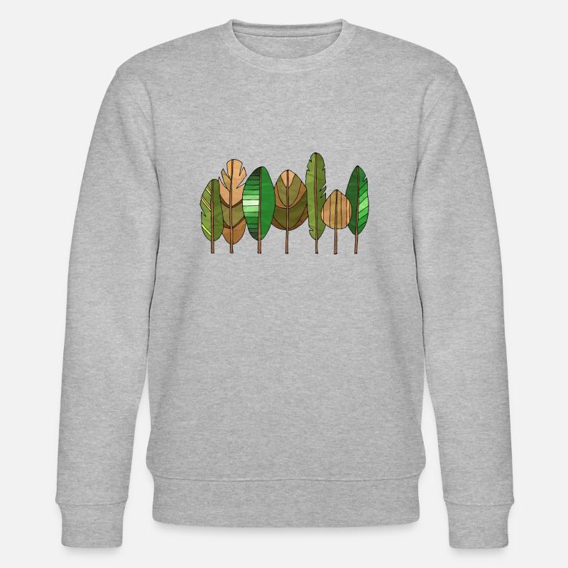 Baum - Stanley/Stella Unisex Bio-Sweatshirt CHANGER  - Grau meliert