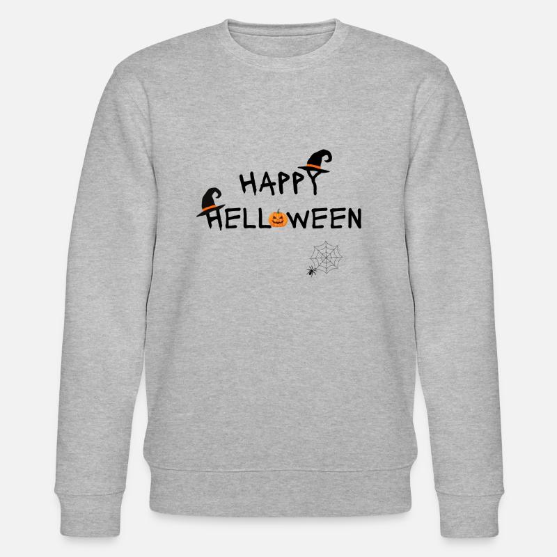 Helloween - Stanley/Stella Unisex Bio-Sweatshirt CHANGER  - Grau meliert
