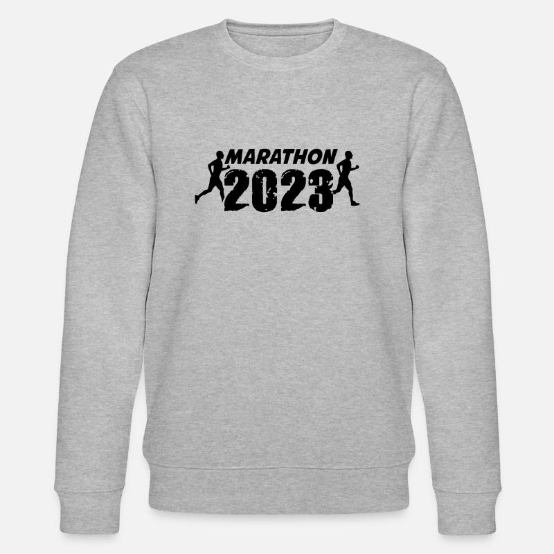 Marathon 2023 - Stanley/Stella Unisex Bio-Sweatshirt CHANGER  - Grau meliert