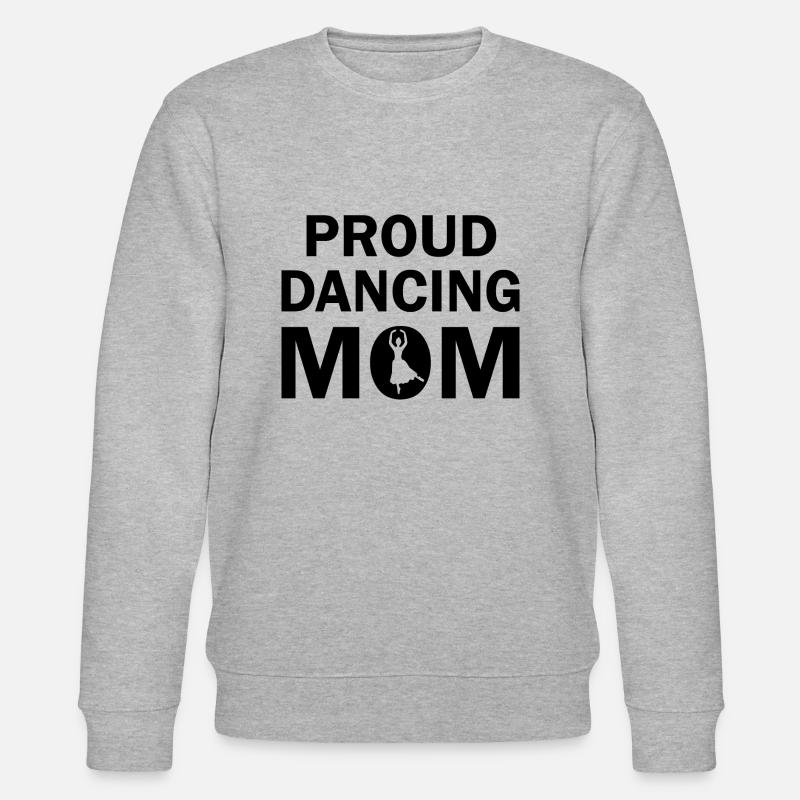 Dancing Dance Music - Stanley/Stella CHANGER Unisex Organic Sweatshirt - heather grey