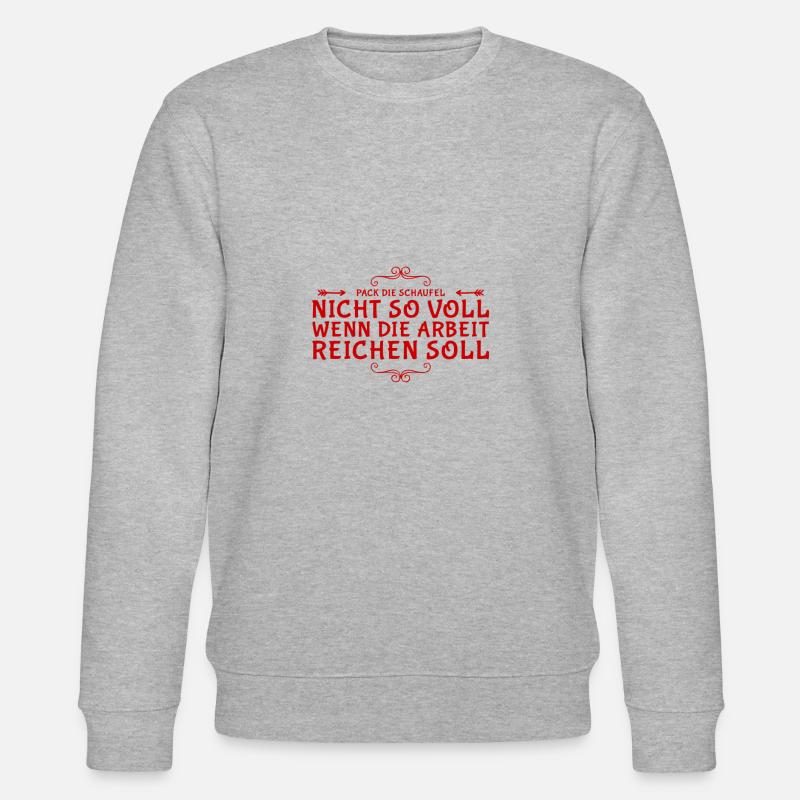 mach entspannt - Stanley/Stella Unisex Bio-Sweatshirt CHANGER  - Grau meliert
