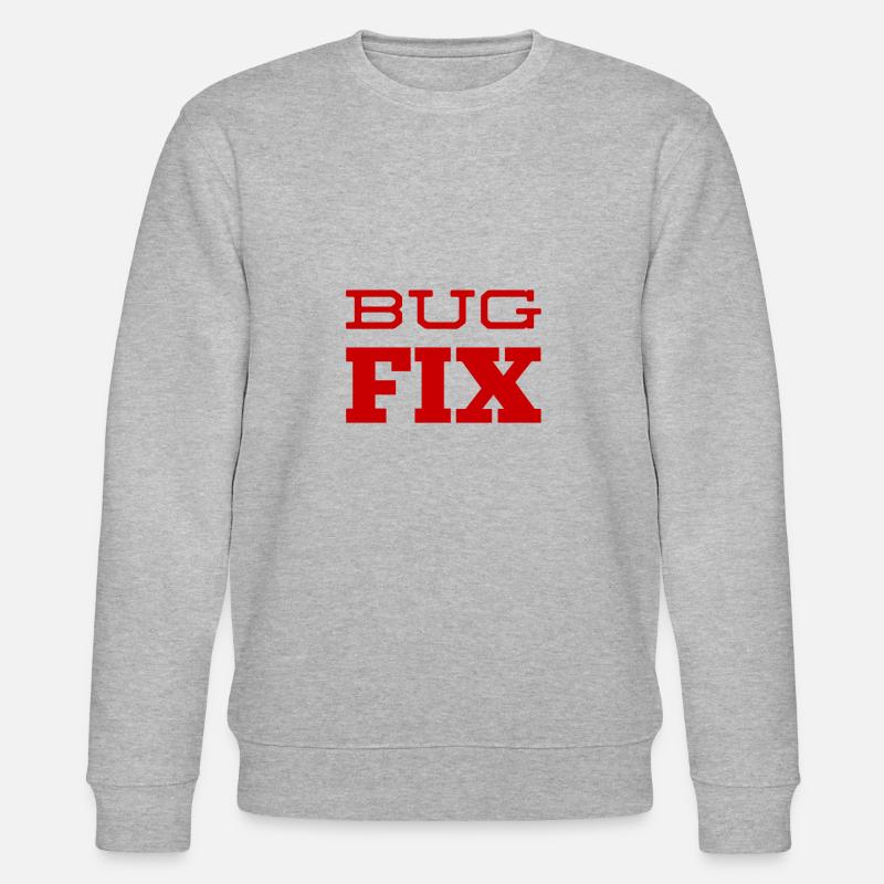 Bugfix is my thing - Stanley/Stella CHANGER Unisex Organic Sweatshirt - heather grey