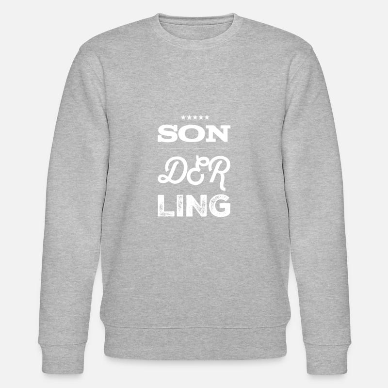ich bin speziell - Stanley/Stella Unisex Bio-Sweatshirt CHANGER  - Grau meliert