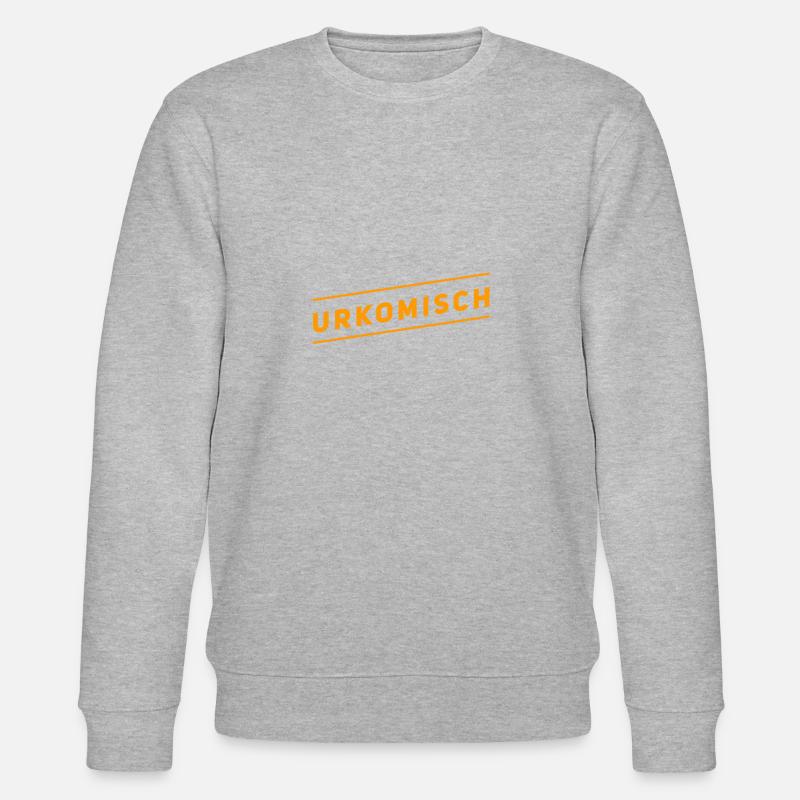 das ist urkomisch - Stanley/Stella Unisex Bio-Sweatshirt CHANGER  - Grau meliert