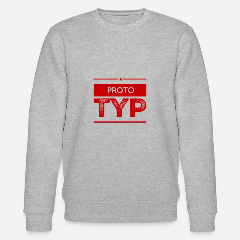 Prototyp - Stanley/Stella Unisex Bio-Sweatshirt CHANGER  - Grau meliert