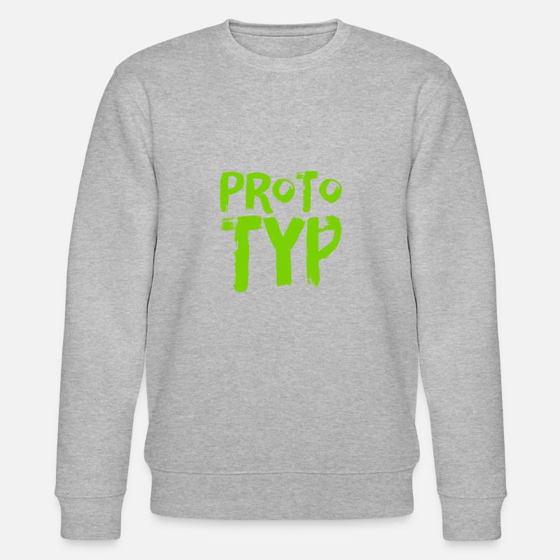 ein Prototyp - Stanley/Stella Unisex Bio-Sweatshirt CHANGER  - Grau meliert