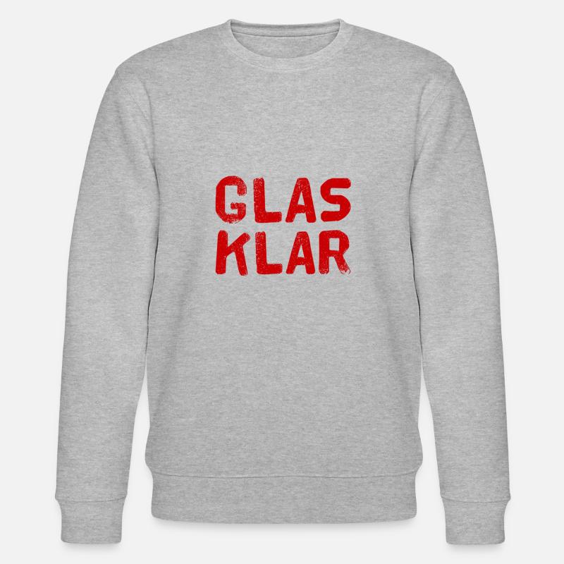 C’est clair - Sweat bio CHANGER Stanley/Stella Unisexe - gris chiné