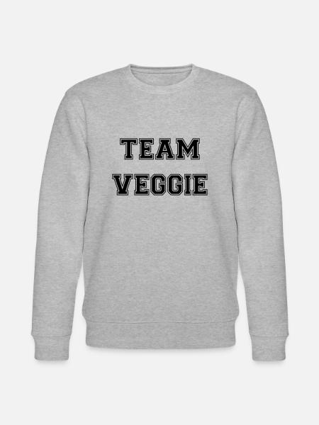 Team Veggie - Stanley/Stella Unisex Bio-Sweatshirt CHANGER - Grau meliert