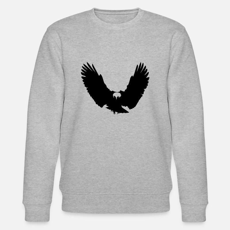 eagle - Sweat bio CHANGER Stanley/Stella Unisexe - gris chiné