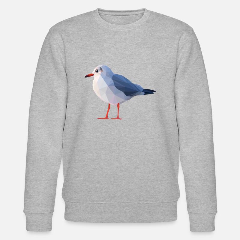 Möwe - Stanley/Stella Unisex Bio-Sweatshirt CHANGER  - Grau meliert