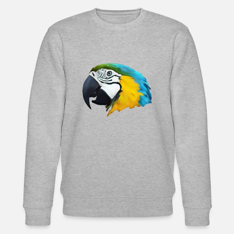 PAROT - Stanley/Stella Unisex Bio-Sweatshirt CHANGER  - Grau meliert