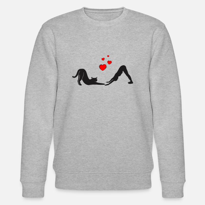 Chat - Sweat bio CHANGER Stanley/Stella Unisexe - gris chiné