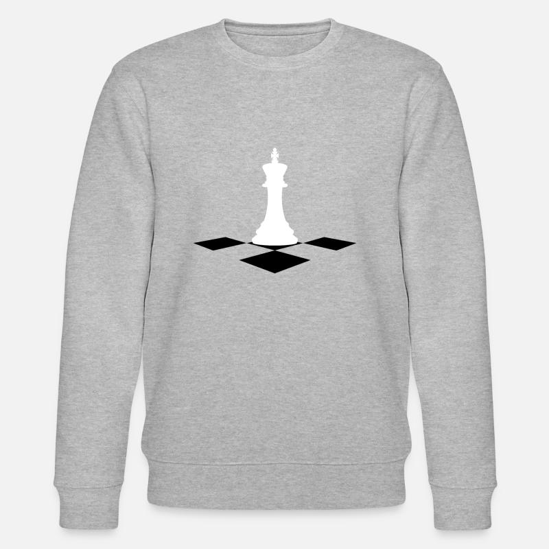 Schach - Stanley/Stella Unisex Bio-Sweatshirt CHANGER  - Grau meliert