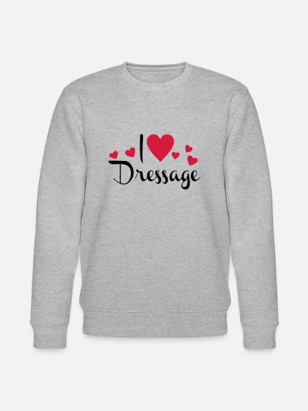Dressage - Stanley/Stella CHANGER Unisex Organic Sweatshirt - heather grey
