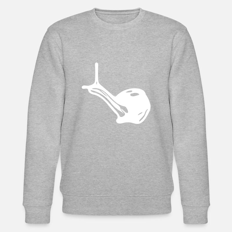 Schnecke - Stanley/Stella Unisex Bio-Sweatshirt CHANGER  - Grau meliert