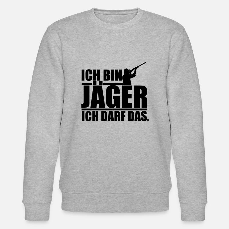 Jäger - Stanley/Stella Unisex Bio-Sweatshirt CHANGER  - Grau meliert