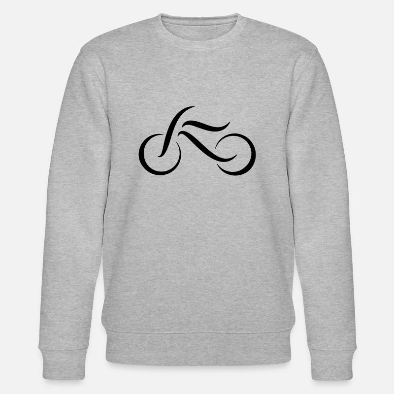 Montez un vélo - Sweat bio CHANGER Stanley/Stella Unisexe - gris chiné